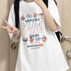 Orion OKINAWA YUM YUM 半袖Tシャツ ホワイト XXXL