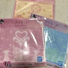 プリキュア 一番くじ　G賞ハンドタオル　3枚セット