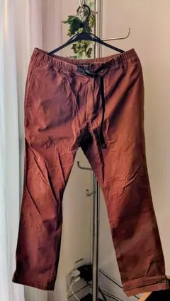GRAMICCI ブラウン ワイドパンツ Lサイズ