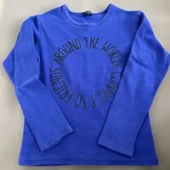 GLAZOS 長袖カットソー 150 青