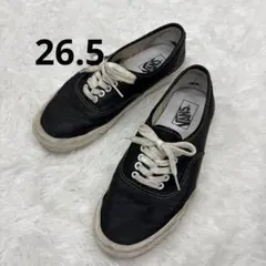 VANSバンズ オーセンティック アナハイム AUTHENTIC44DX黒レザー