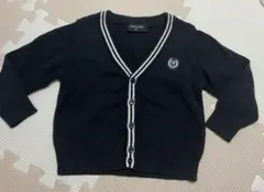 COMME CA ISM ネイビー カーディガン 90