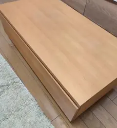 引き出し付きセンターテーブル　机　テレビボード