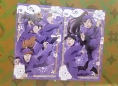 忍たま乱太郎 アニメイトフェア特典 カード 五年生 2枚　山田家他3枚セット