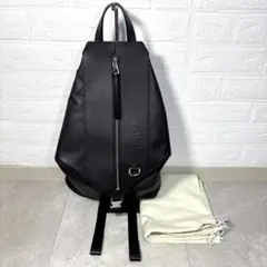 LOEWE ロエベ コンバーチブル バッグパック レザー 黒のサムネイル