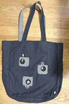 グラニフ Control Bear トートバッグ ブラック