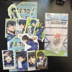 ブルーロック 一番くじ 蜂楽廻 潔世一 千切豹馬 ホログラムステッカー アクスタ