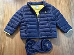 断捨離中　大幅値下げ！！　美品　ラルフローレン　ダウンジャケット　90