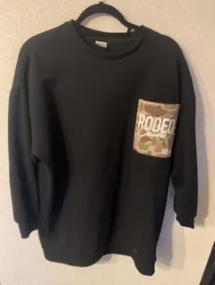 RODEO CROWNS ブラック スウェット