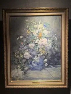 アンリ・ファンタン－ラトゥール、キクの花、希少な額装用画集より