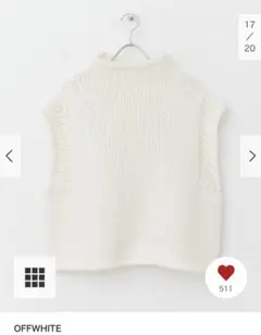 URBAN RESEARCH DOORS ハンドニットベスト⭐︎タグ付き未使用品