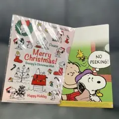 新品未使用。スヌーピークリアファイル２枚セット