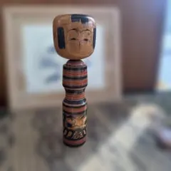 伝統的な木製こけし　宮城県　克己作