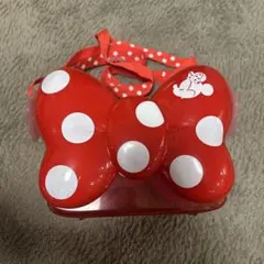 ミニー ポップコーンケース リボン