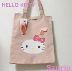 Sanrio キティ　トートバック　うさ耳　桃色　縦型　キティちゃんのサムネイル