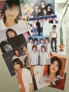 KAT-TUN☆デビュー時期雑誌付録ポスター/ピンナップ11枚set