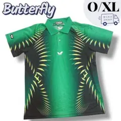 Butterfly 卓球 ゲームシャツ JTTA公認 サイズO（XL） 日本製