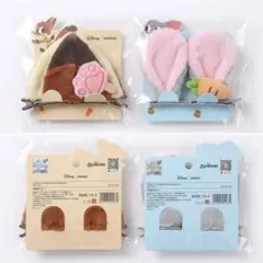 ズートピア　ジュディ　ニック　ヘアピン　耳　ハロウィン　ニック MINISO