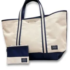 ポーターガール ボーイフレンド L トートバッグ A4収納 ポーチ付き