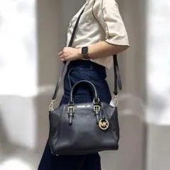 超美品✨ マイケルコース　2wayハンドバッグ　ショルダーバッグ　黒