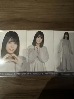 乃木坂46 生写真 増田三莉音 ファーニット+キャミワンピ　3種コンプ 美品！