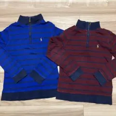 ポロラルフローレン　長袖　色違い2枚セット