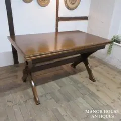 イギリス アンティーク 家具 ドローリーフテーブル ダイニング 英国 