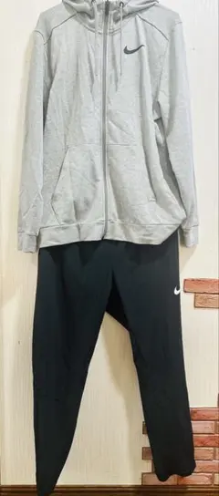 Nike ジャージ上下セット グレー/ブラック