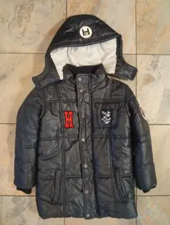 【値下げ中】トミーヒルフィガー　子供用ダウンジャケット フード付き　サイズ130