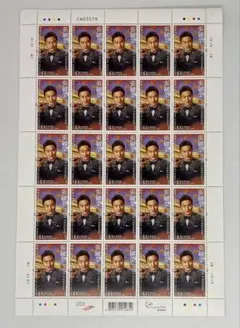 香港切手シート　香港流行歌星 張國榮　香港ポップシンガーズ　レスリー・チャン