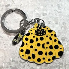 【極美品】草間彌生　かぼちゃ　キーホルダー