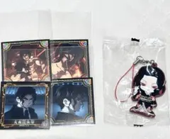 鬼滅の刃 鬼舞辻無惨 ラバーストラップ おまけシール4枚