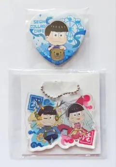 おそ松さん 缶バッジ アクキー カラ松 トド松