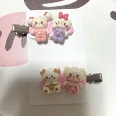 ヘアクリップ2点セット