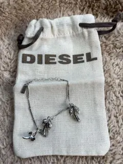 DIESEL silver925 バナナチャーム付ブレスレットのサムネイル