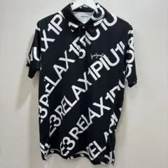 1PIU1UGUALE3 RELAX ポロシャツ ブラックのサムネイル