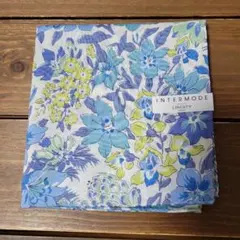 INTERMODE 花柄ラージハンカチ
