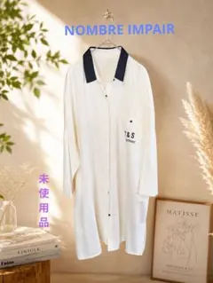 NOMBRE IMPAIR ★コットンシャツ アイボリーのサムネイル