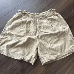 UNIQLOキッズ  ショートパンツ  140センチ ベージュ