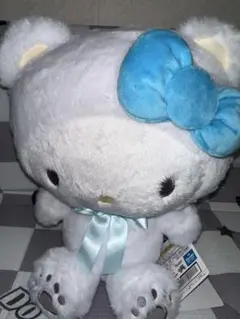 圧縮なし！ ホワイトベアドールBIGタイプ ハローキティ