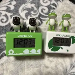 ケロクロック2 リズム時計　目覚まし時計 Amazon.co.jp: リズム(RHYTHM) 目覚まし時計 デジタル時計 ケロ
