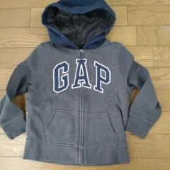 GAP キッズ ロゴ ボアパーカー