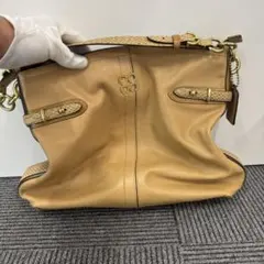 コーチ レザー ショルダーバッグ ハンドバッグ