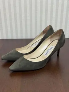 JIMMY CHOO スエード ポインテッドトゥ パンプスのサムネイル