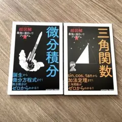 ニュートン式超図解 最強に面白い！！プレミアム 微分積分・三角関数　2冊セット