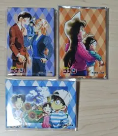 名探偵コナン サンデーショップ ランダム スクエア 缶バッジ 千速&高木等