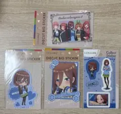 五等分の花嫁 セリア 中野三玖 ステッカー