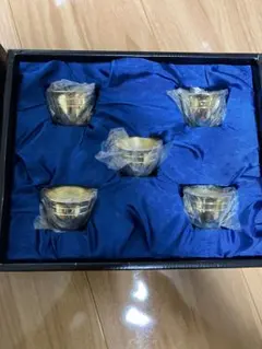 七福神 盃 8客セット 金杯 縁起物 - メルカリ