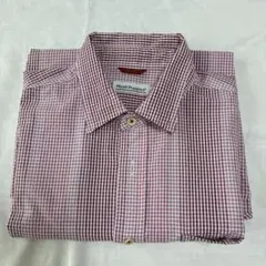 【Hush Puppies 】チェックシャツ M 半袖のサムネイル