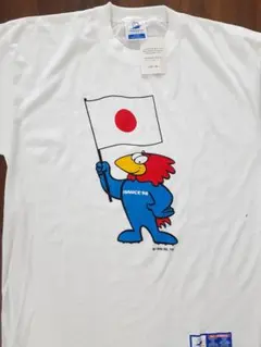 90s vintage 1998年 フランスワールドカップ 日本応援 Tシャツ